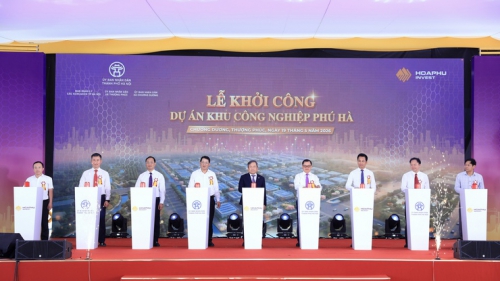Hanoi breaks ground on Phu Ha industrial park, targets green industrial model