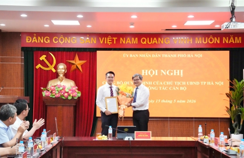 Ban Quản lý các Khu công nghệ cao và Khu công nghiệp thành phố Hà Nội có Phó Trưởng ban mới